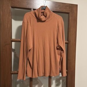 Old Navy brown/orange turtle neck